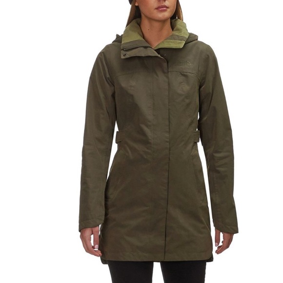 north face laney trench